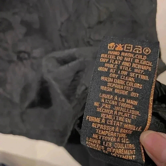 Love & Legend Floral Shirt Black Size 2X - Picture 5 of 8